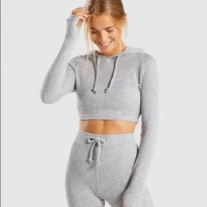 Gymshark Slounge Crop Hoodie